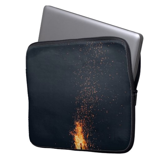 Feuer Laptopschutzhülle (Vorderseite Links)