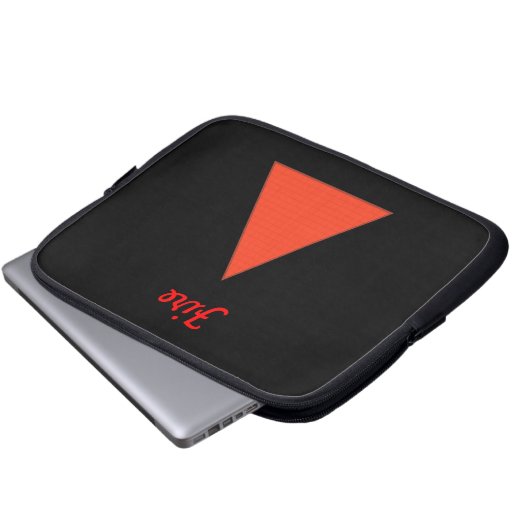 Feuer Laptopschutzhülle (Vorne Knopf)