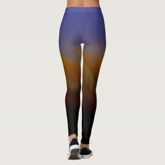 Feuer/Läufer Leggings (Rückseite)