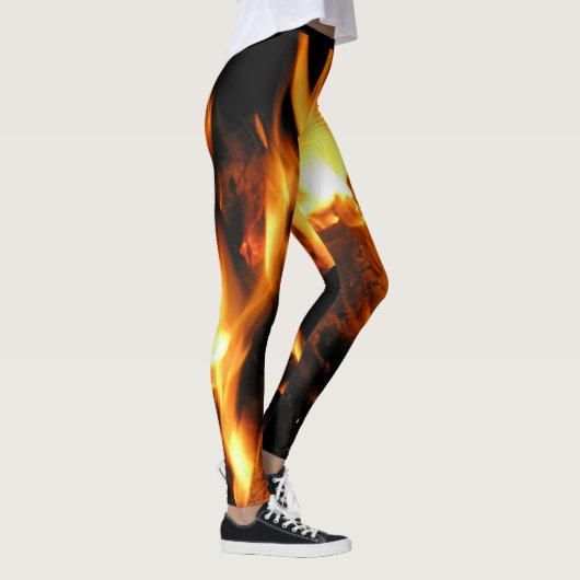 Feuer Leggings (Rechts)