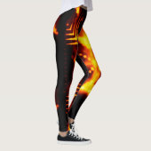 Feuer Leggings (Rechts)