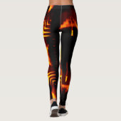 Feuer Leggings (Rückseite)