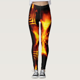 Feuer Leggings