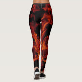 Feuer Leggings (Rückseite)