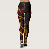 Feuer Leggings (Rückseite)