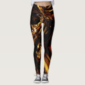 Feuer Leggings (Vorderseite)