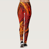 Feuer Leggings (Rückseite)