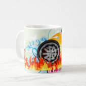 Feuer, Legierung Kaffeetasse (Vorderseite Links)