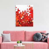 FEUER LEINWANDDRUCK (Insitu (Wohnzimmer))