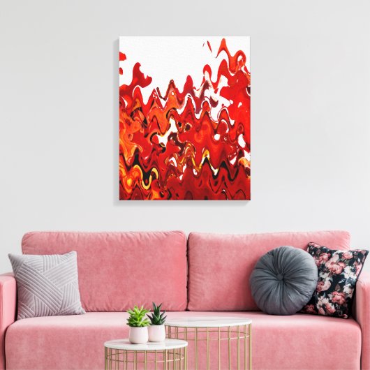 FEUER LEINWANDDRUCK (Insitu (Wohnzimmer))