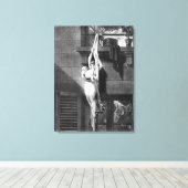 Feuer Leinwanddruck (Insitu (Holzboden))