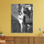 Feuer Leinwanddruck (Insitu (Wohnzimmer))