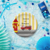 Feuer-LKW-Geburtstags-Party Pappteller (Party)