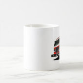 Feuer-LKW Gewohnheits-Tasse Kaffeetasse (Mittel)