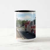 Feuer-LKW-Tasse Tasse (Zentrum)