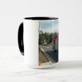 Feuer-LKW-Tasse Tasse (Vorderseite Links)