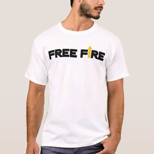 Feuer-Logo-UnisexT - Shirt des freien Feuer-T - (Vorderseite)