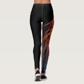 Feuer-Mädchen Leggings (Rückseite)
