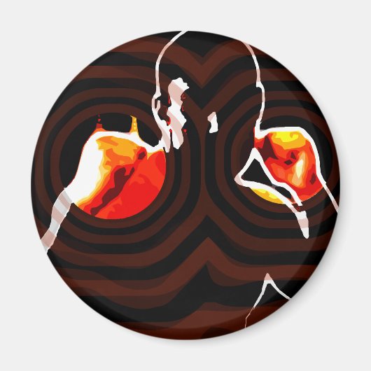 Feuer. Magnet (Vorne)