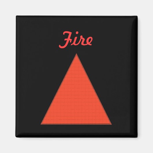 Feuer Magnet (Vorne)