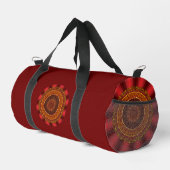 Feuer Mandala Duffle Bag (Rechte Ecke)