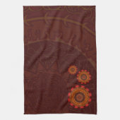 Feuer Mandala Handtuch (Vertikal)