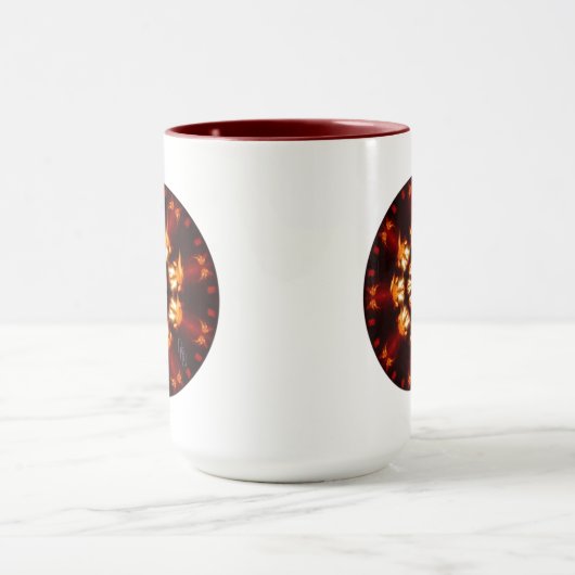 Feuer Mandala Tasse (Zentrum)