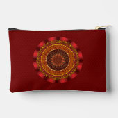 Feuer Mandala Zubehörtasche (Rückseite)
