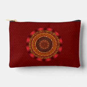 Feuer-Mandala Zubehörtasche