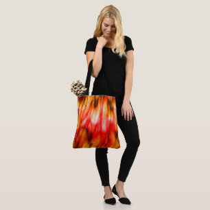 Feuer-Marmor-Abstrakt Tasche