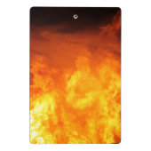 Feuer Mini Klemmbrett (Rückseite)