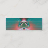 Feuer Mini Visitenkarte (Rückseite)