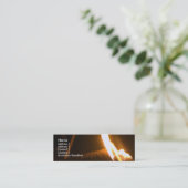 Feuer Mini Visitenkarte (Stehend Vorderseite)