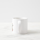 Feuer-Motor Espresso-Tasse Espressotasse (Rückseite)