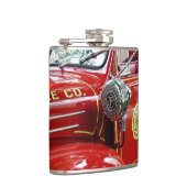 Feuer-Motorflasche…. Flachmann (Rechts)