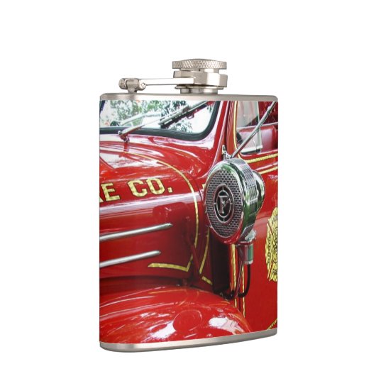 Feuer-Motorflasche…. Flachmann (Rechts)