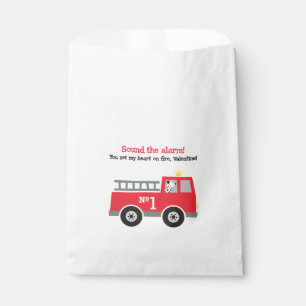Feuer-Motorvalentine-Bevorzugungs-Taschen Geschenktütchen