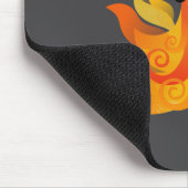 Feuer Mousepad (Ecke)