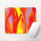 Feuer mousepad (Mit Mouse)