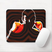 Feuer. Mousepad (Mit Mouse)