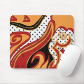 Feuer Mousepad (Mit Mouse)