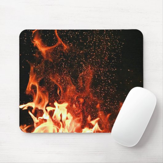 Feuer Mousepad (Mit Mouse)
