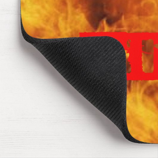 Feuer Mousepad (Ecke)