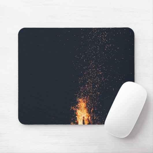 Feuer Mousepad (Mit Mouse)