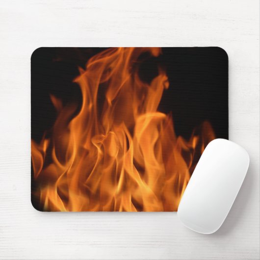 Feuer mousepad (Mit Mouse)