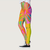 FEUER MULTI FARBFANTASY FLORAL DESIGN LEGGINGS (Links)