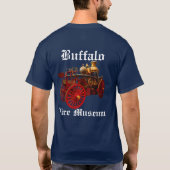 Feuer-Museums-T - Shirt (dunkel) (Rückseite)