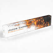 Feuer! Namensplakette