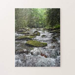 Feuer-Nebenfluss-Puzzlespiel Puzzle
