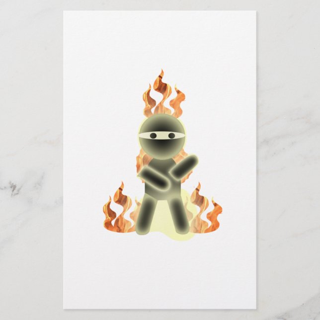 Feuer Ninja (von L. kolohe Nick) (Vorderseite)